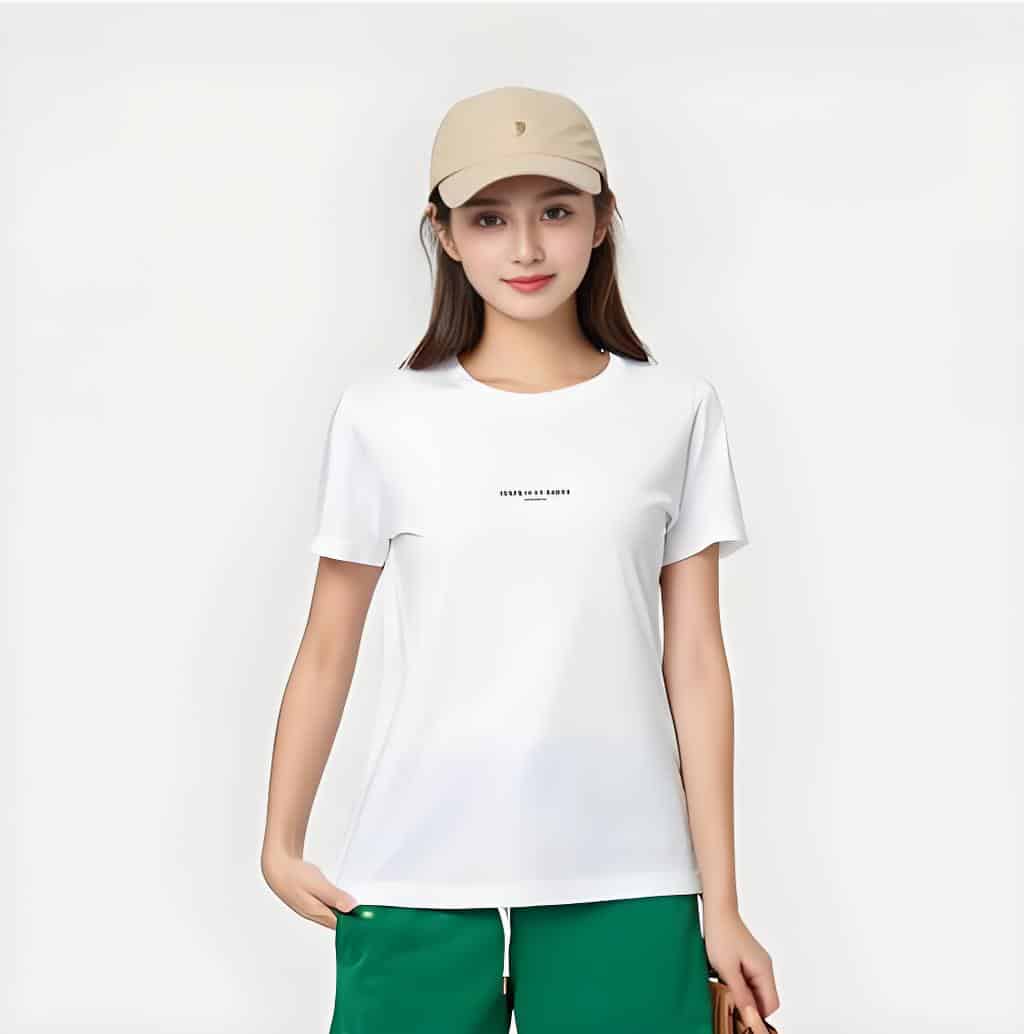 中国のTシャツ製造工場